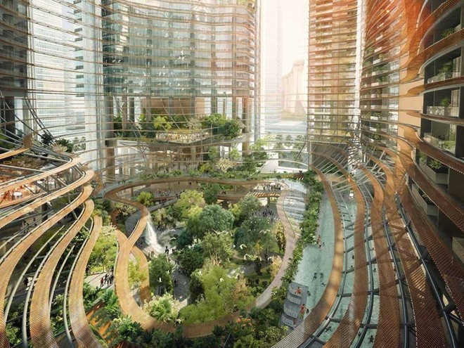 Những công trình kiến trúc tương lai siêu độc đáo