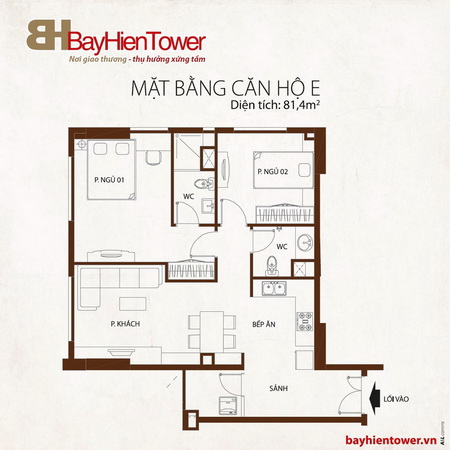 Sở hữu căn hộ cao cấp tại TTTM Bảy Hiền Tower với giá 1,3 tỷ bao gồm tất cả chi phí, nội thất đầy đủ