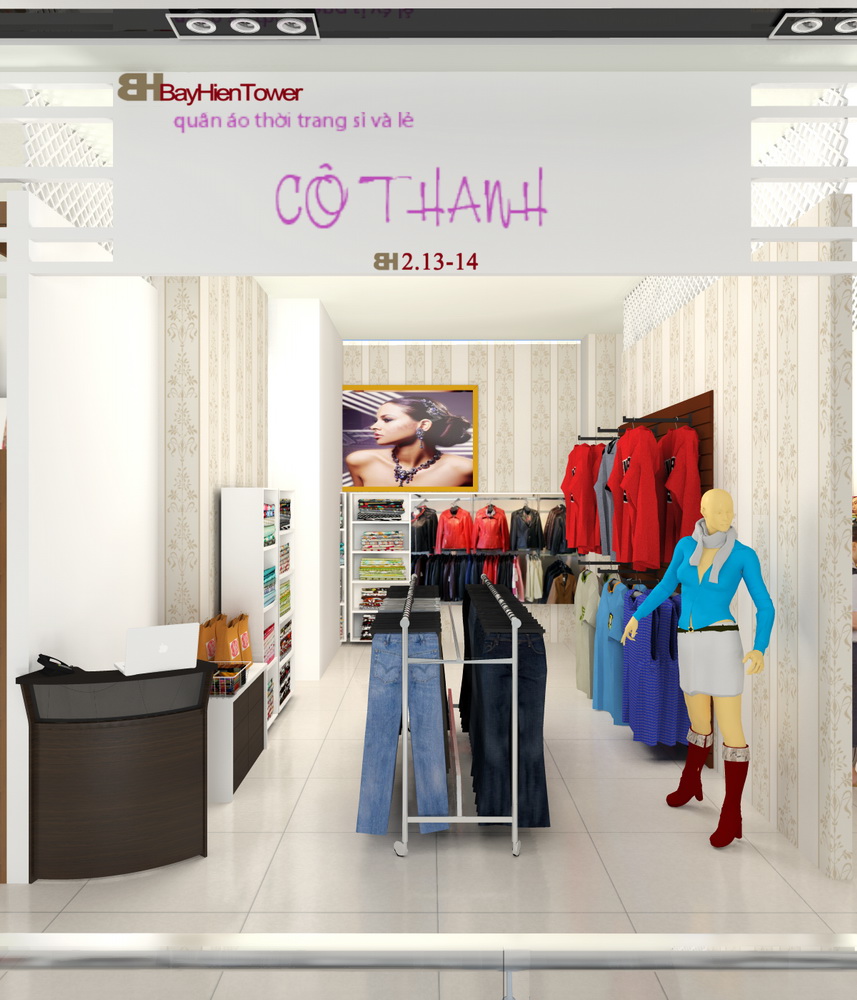 Shop vải, phụ liệu may, thời trang,.. BayHienTower