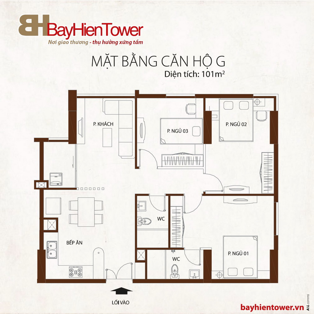 Bán căn hộ G dự án trung tâm thương mại BayHienTower quận Tân Bình