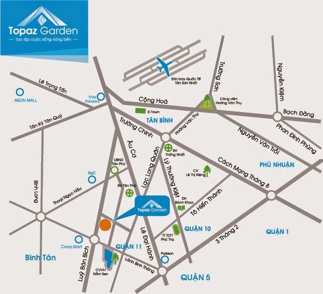 Mở bán căn hộ Topaz Center Tân Phú - 868 triệu/căn (2 đến 3 phòng ngủ)