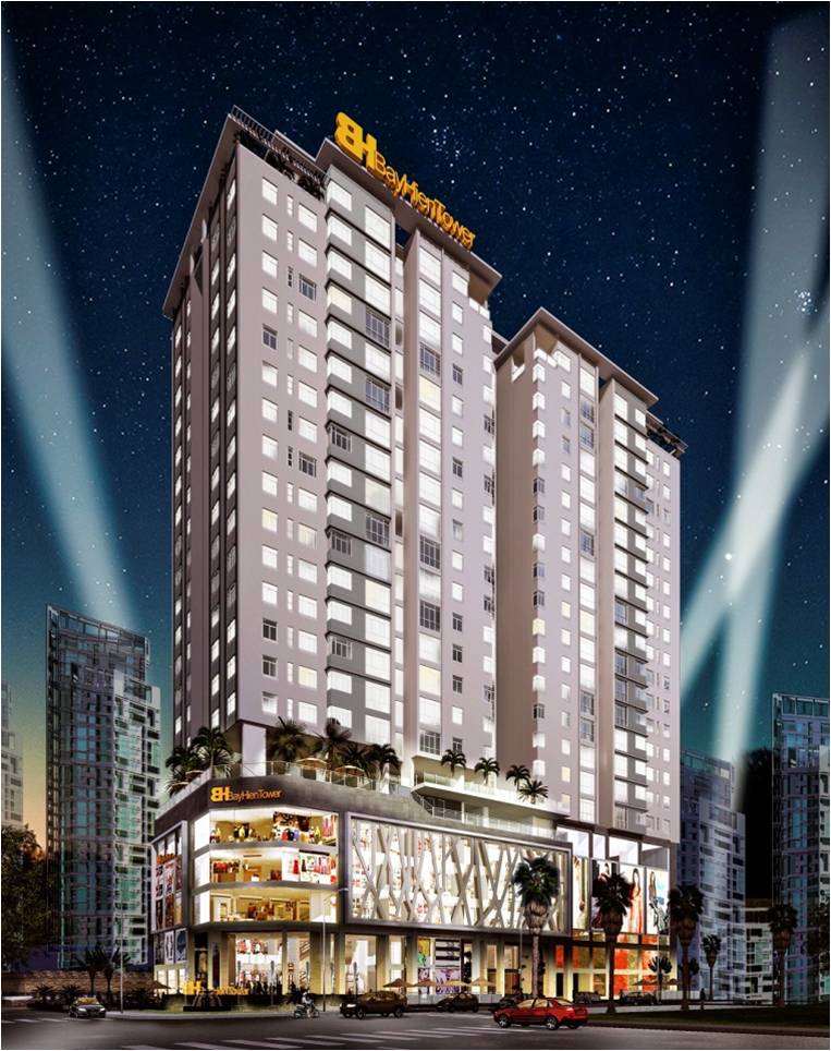 Sạp thương mại ngành may mặc tại Bảy Hiền Tower