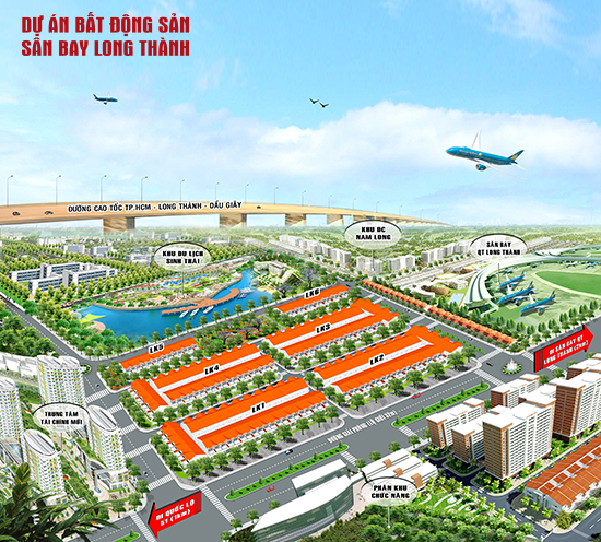 Đất nền sân bay quốc tế mới - Cơ hội đầu tư hấp dẫn
