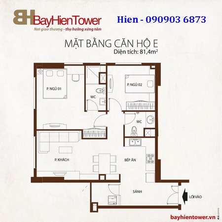 Bán căn hộ 3 phòng ngủ - Giao dịch trực tiếp từ chủ đầu tư – Giá tốt trước khi tiến hành cất nóc