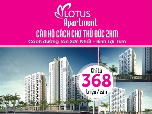 Căn hộ Lotus hỗ trợ vay gói 30.000 tỷ sở hữu vĩnh viễn