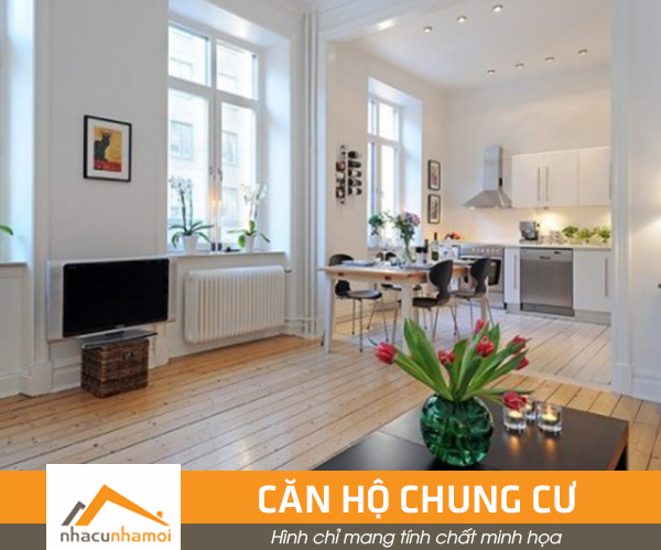 Cho thuê căn hộ chung cư Golden Land Nguyễn Trãi, 2 ngủ, đầy đủ nội thất cao cấp