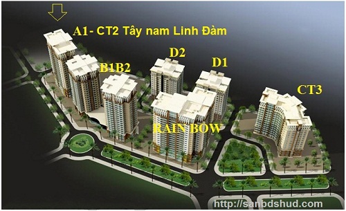 Ưu thế dự án chung cư CT2 A1 Linh Đàm HUDVN