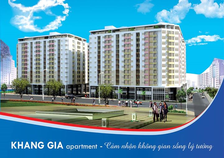 Bán căn hộ Khang Gia Gò Vấp - Diện tích 60.4m2, 2 phòng ngủ - Giá 14 triệu/m2 - Miễn phí môi giới