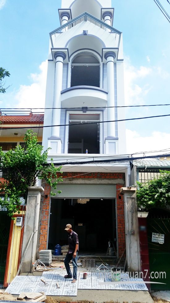 Bán gấp nhà phố hiện đại cao cấp 4 lầu mặt tiền đường số 49, F. Tân Quy, Quan 7