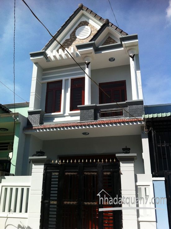 Bán nhà phố 1 lầu hiện đại hẽm nhựa 5m đường Trần Văn Khánh, P. TTĐ, Quận 7