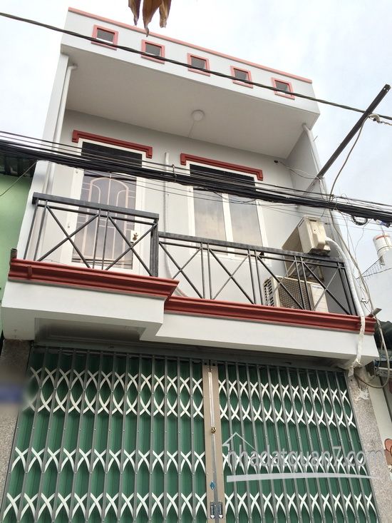 Bán nhà 1 lầu đúc kiên cố mặt tiền hẻm nhựa 5m đường Bùi Văn Ba, Q.7