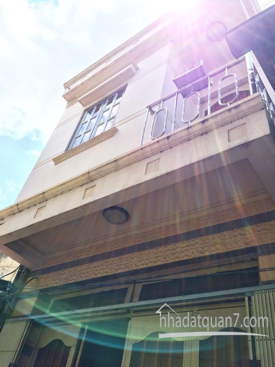 Bán gấp nhà 1 lầu đúc kiên cố hẽm 3.5m đường Trần Văn Khánh, Q.7