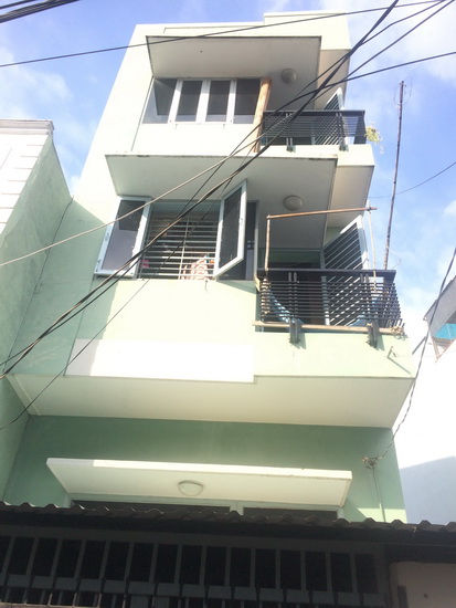 Bán nhà phố 1 lửng và 2 lầu, mặt tiền hẻm 803 Huỳnh Tấn Phát, F. Phú Thuận, Q.7 (Hẻm 4.5m)