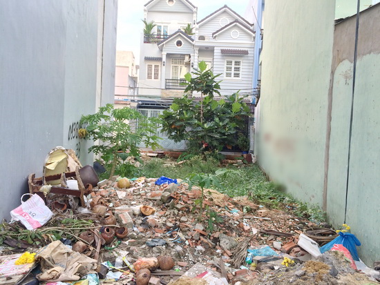 Bán gấp lô đất 2 mặt tiền đẹp trước sau, hẽm 803 Huỳnh Tấn Phát, giá 1.8 Tỷ