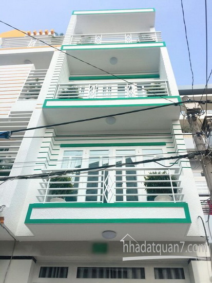 Xuất cảnh bán gấp nhà phố 3 lầu ST hẻm nhựa 8m đường Huỳnh Tấn Phát, Q.7