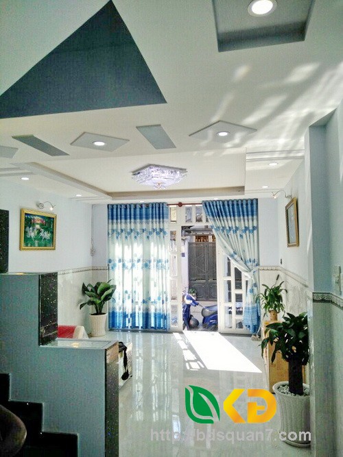 Nhà 1 lầu đường số - Lý Phục Man, Bình Thuận, Quận 7