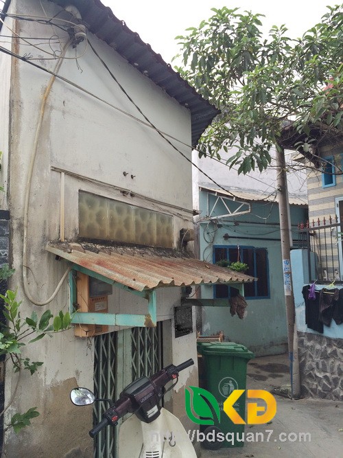 Bán gấp dãy nhà trọ hẻm Nguyễn Văn Qùy, P.Tân Thuận Đông, Quận 7, giá 1.9 tỷ, 5 phòng