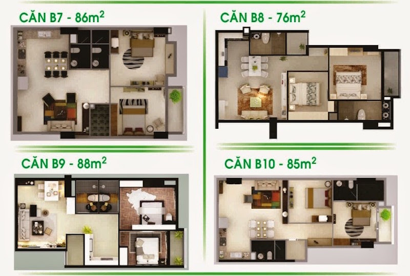 Căn hộ The Southern Dragon Tân Phú