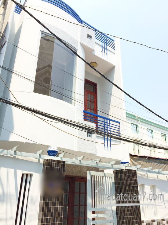 Bán gấp nhà phố hiện đại mặt tiền hẽm nhựa 4m đường Bùi Văn Ba, P. Tân Thuận Đông, Quận 7