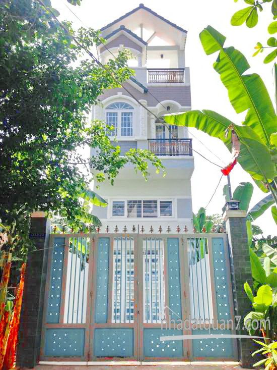 Tôi cần bán gấp nhà phố giả BT mặt tiền hẻm nhựa 12m Huỳnh Tấn Phát, P. PT, Q.7