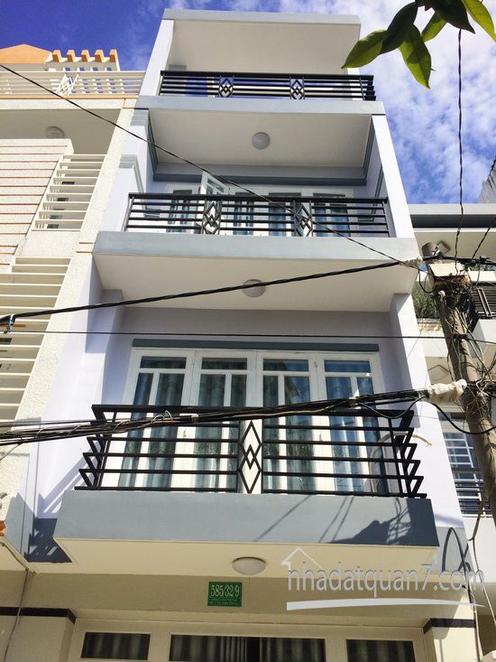 Bán nhà phố hiện đại 3 lầu hẻm nhựa 8m khu Nam Long Trần Trọng Cung, Quận 7