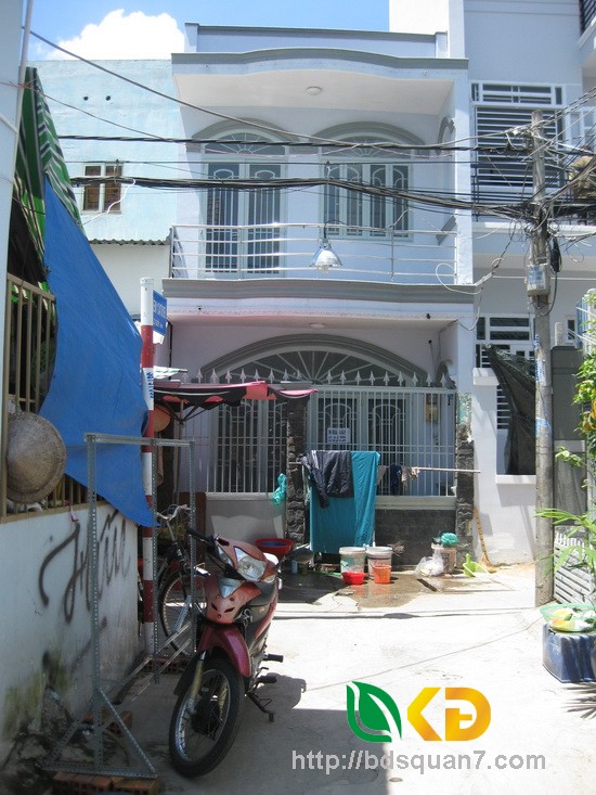 Bán gấp mặt tiền hẻm 1247 đường Huỳnh Tấn Phát P. Phú Thuận, Quận 7