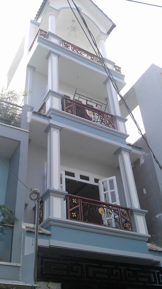 Nhà mới 3,5 tấm, 4m x 15m, đường 18B, Bình Tân