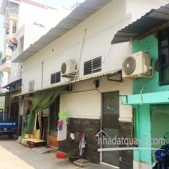 Bán gấp dãy nhà trọ 1 lầu hẻm ô tô 6m đường Huỳnh Tấn Phát, Q7 (hẻm 458)
