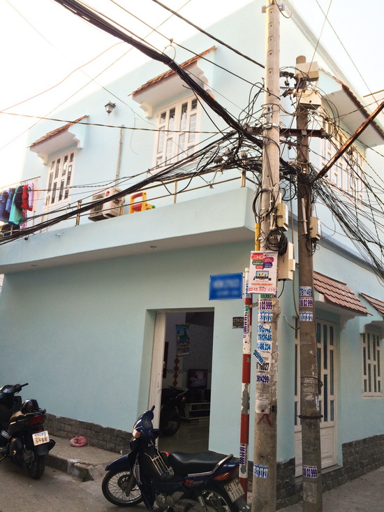 Cần bán nhà 1 lầu hẻm oto 4.5m Huỳnh Tấn Phát, P. Tân Thuận Tây, Q.7