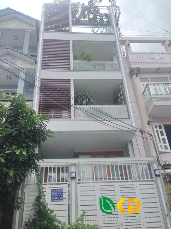 Nhà phồ hiện đại 3.5 tấm mặt tiền đường số 1, P.Tân Phú, Quận 7, 5m x 20m, giá 6.8 tỷ