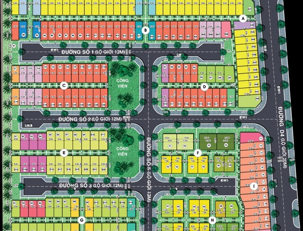 Còn 5 lô đẹp nhất Jamona City DT 85m² – 170m². Giá 26 - 28 triệu/m². Thuận tiện kinh doanh