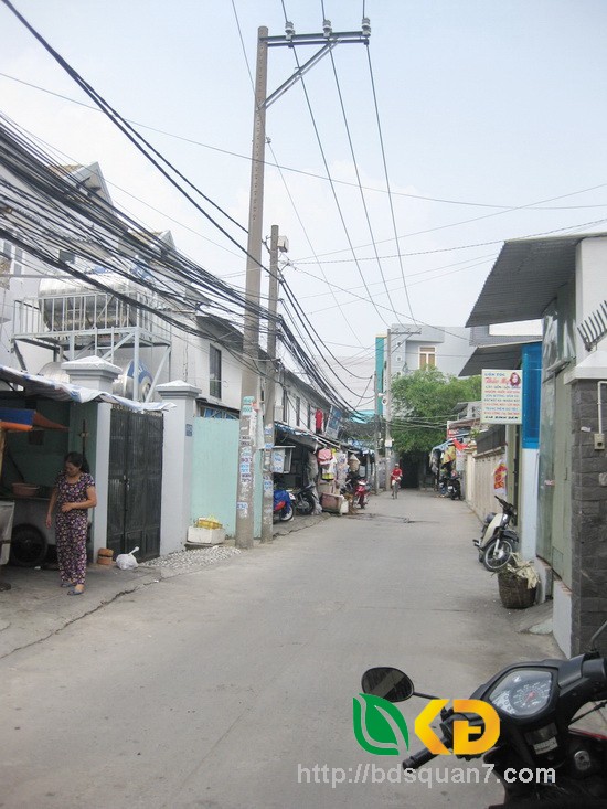 Bán gấp 9 lô đất Mặt tiền hẻm xe hơi 458 Huỳnh Tấn Phát, Quận 7