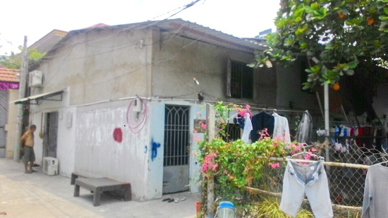 Bán dãy nhà trọ hẻm 749 Huỳnh Tấn Phát, P. Phú Thuận, Q7, DT 7.6x20m - Đông Bắc