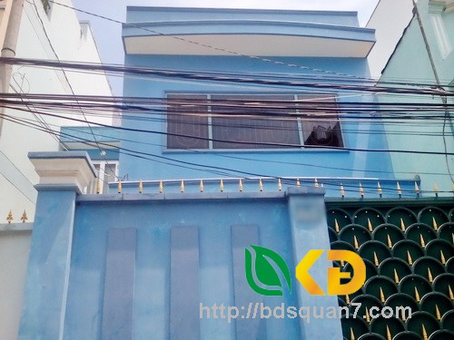 Bán nhà 1 lầu hẻm xe hơi, vị trí đẹp, 502 Huỳnh Tấn Phát, F.Bình Thuận, Quận 7