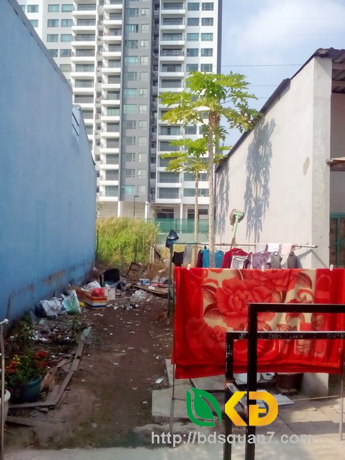 Bán gấp lô đất hẻm 4m, 672 Huỳnh Tấn Phát, F.Tân Phú, Quận 7, 4x16.5m, giá 1.4 tỷ