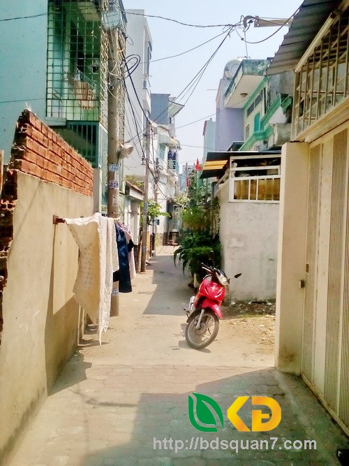 Bán gấp đất nền 4x12m hẻm 861-90 Trần Xuân Soạn, P. Tân Hưng, quận 7
