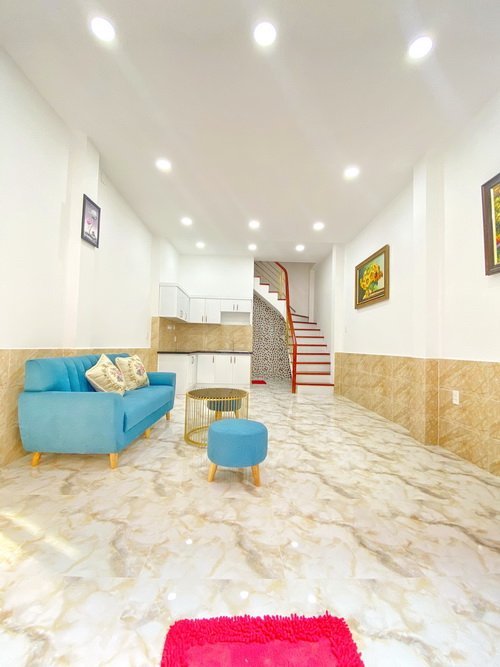 Kèo thơm-nhà 1 lầu đẹp đúc kiên cố hẻm Lâm Văn Bền Q7