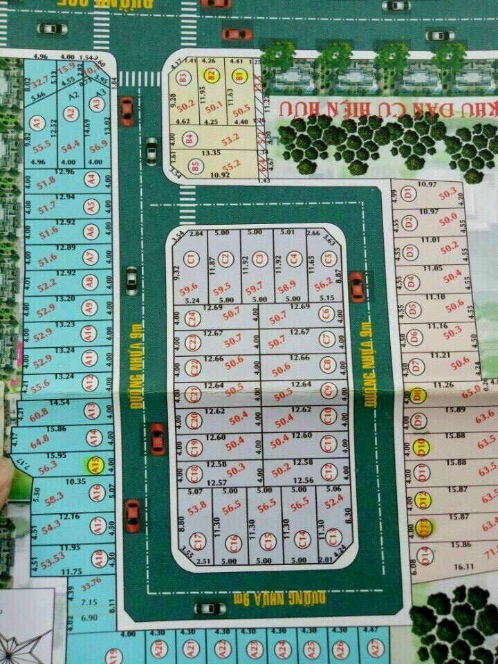 Hàng Hiếm Giá Rẻ 2 lô lốc A, 2tỷ3 KDC Hiện Hữu Hẻm 385, P.Long Phước, Q9