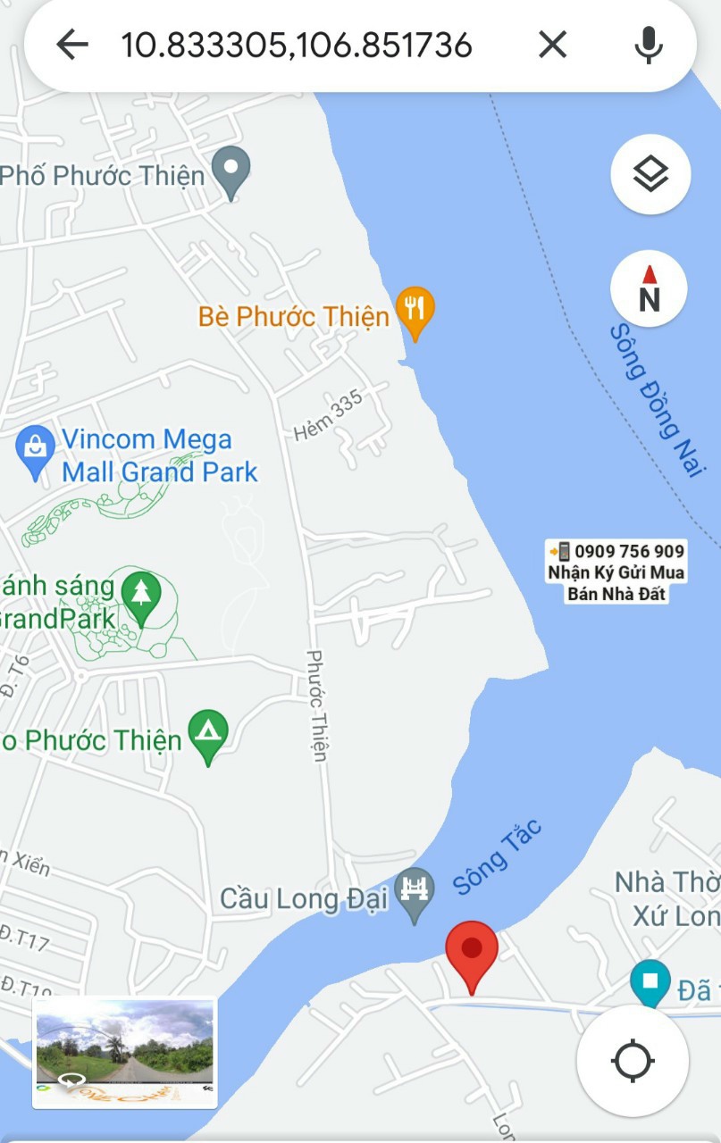 Duy Nhất 2 Lô liền kề MT đường 1,Long Phước,chỉ 6 tỷ 1 Lô 130 m2 TL, gần VinQ9