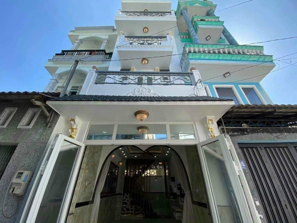 Tặng NT, 21tr/m DT sàn.4 PN, 4WC, HXH vào nhà, 52m2, 4 lầu 4 tỷ 5.Lê Văn Khương, quận 12