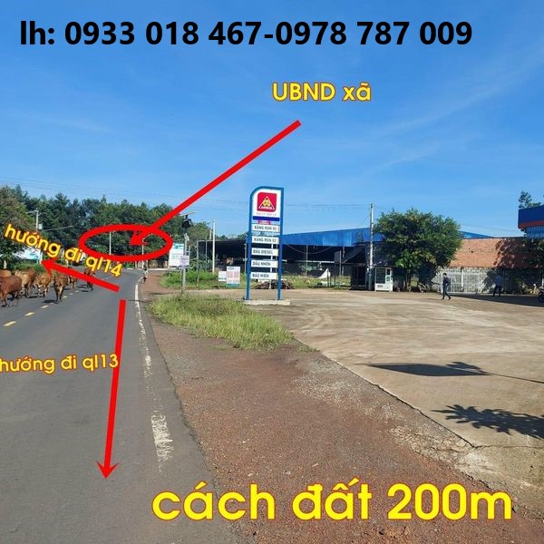 Cần bán đất mặt tiền đường DT756 5x40m, 10x40m ấp bàu teng, xã quang minh, chơn thành, bình phước 675tr. .Gọi ngay 0933 018 467-0978 787 009,  ngân hàng hỗ trợ 50% -35