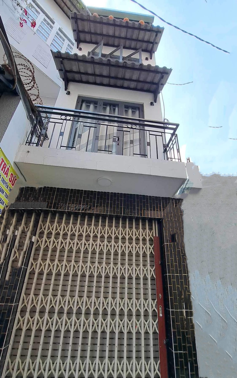 Bán nhà 3 tấm đường Pasteur, P8, Quận 3, 55m2 sàn btct, hẻm thông, chỉ 5.99 tỷ