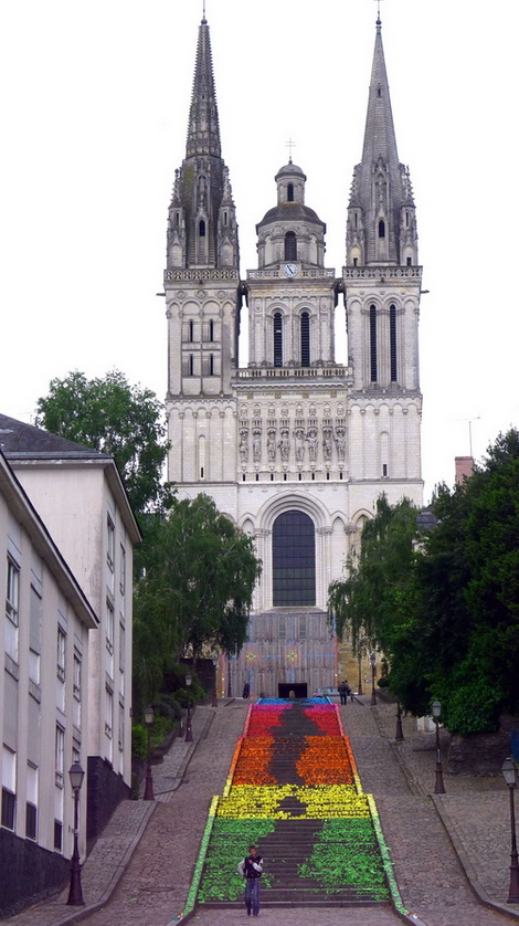 Nghệ thuật Origami đường phố tại Pháp