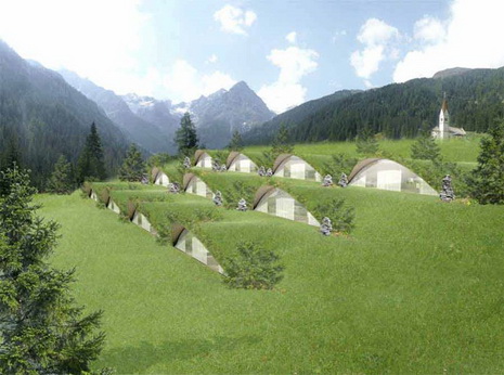 khách sạn dưới lòng đất