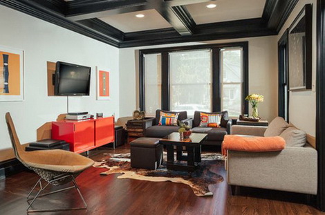 Trần nhà mới thay đổi không gian sống