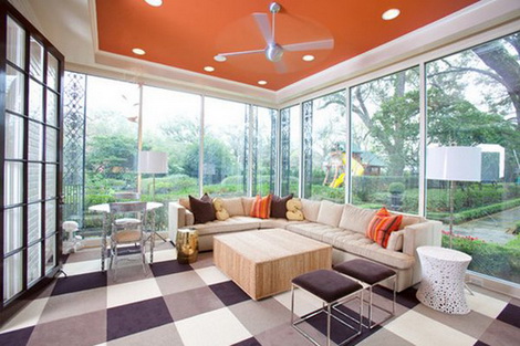 Trần nhà mới thay đổi không gian sống