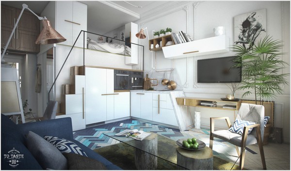 Trang trí căn hộ diện tích nhỏ