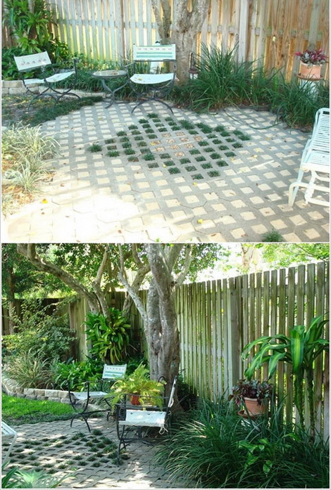 Trang trí nhà bằng các khối bê tông