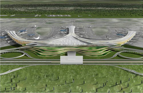 Phối cảnh sân bay Long Thành