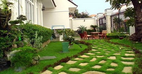 Nhà đón sinh khí từ lối đi